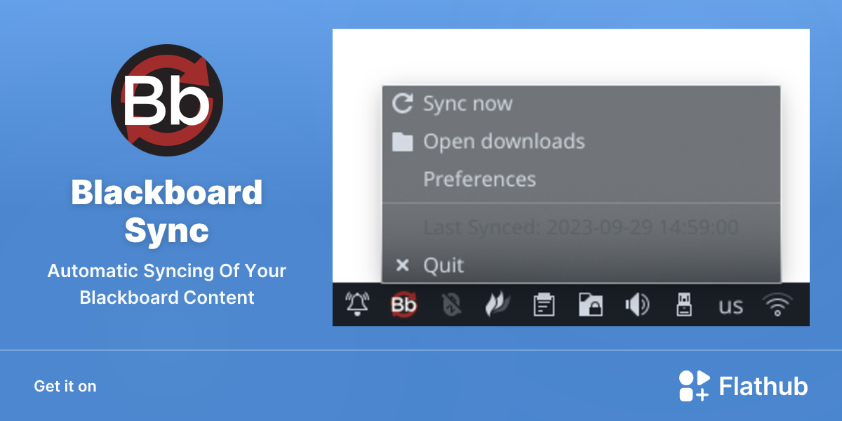 Install BlackboardSync on Linux | Flathub