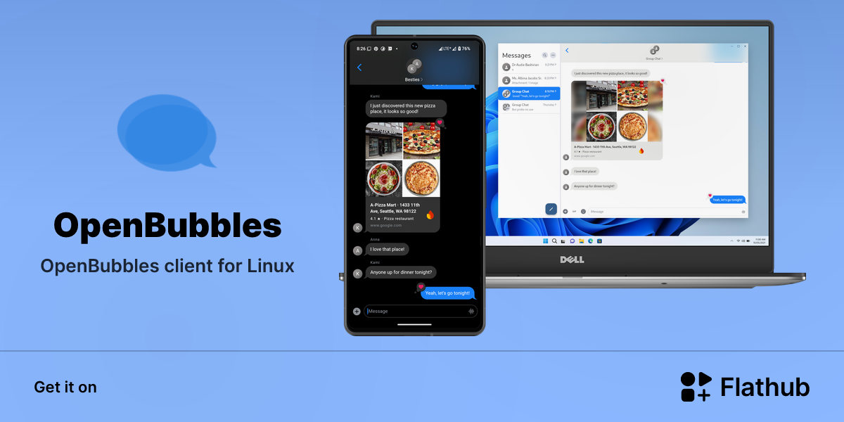 Install OpenBubbles on Linux | Flathub