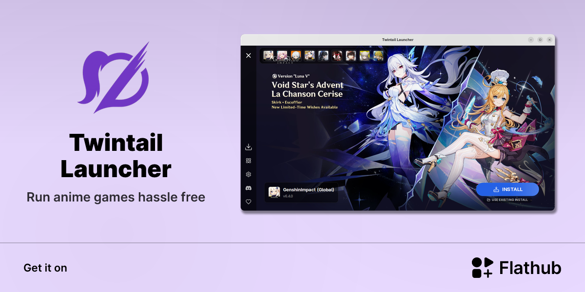 Install Twintail Launcher on Linux | Flathub