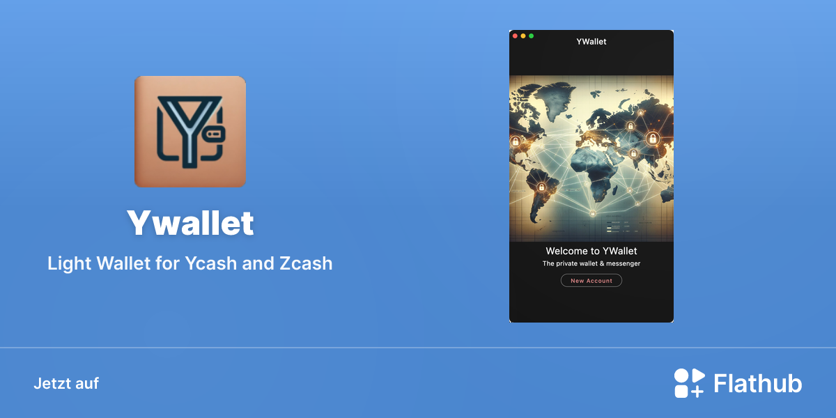Ywallet auf Linux installieren | Flathub