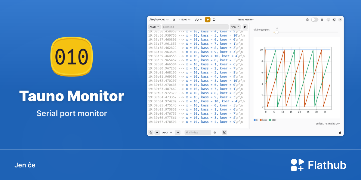 Instali Tauno Monitor sur Linux | Flathub