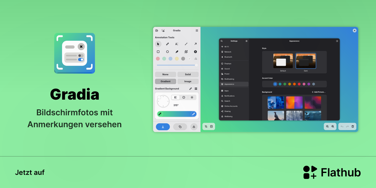 Gradia auf Linux installieren | Flathub