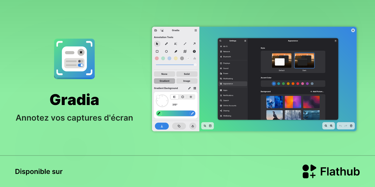 Installer Gradia sur Linux | Flathub