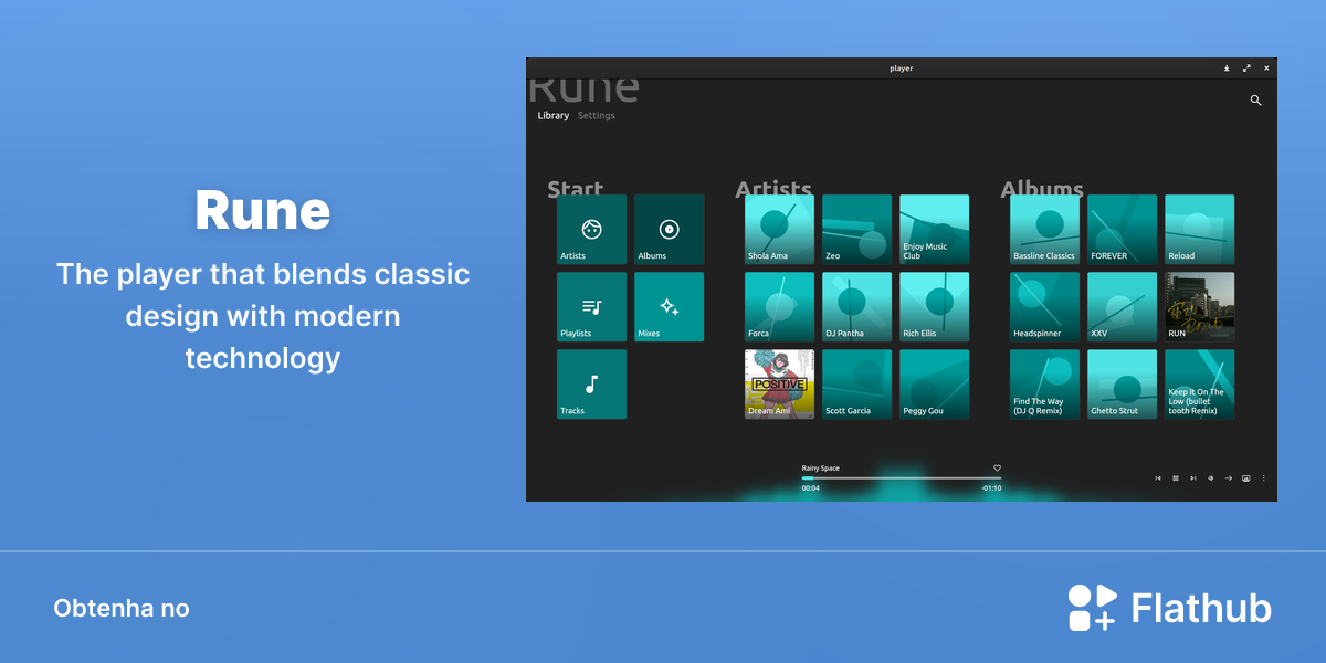 Instalar Rune no Linux | Flathub
