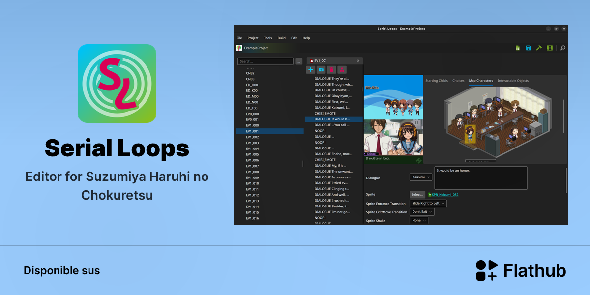 Installar Serial Loops sus Linux | Flathub