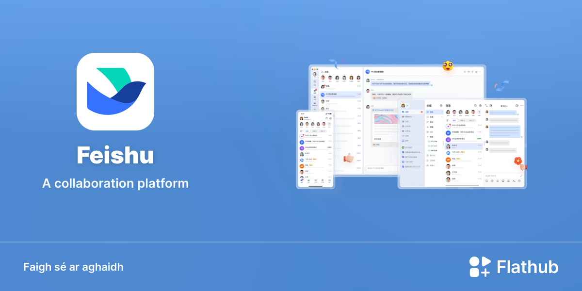 Suiteáil Feishu ar Linux | Flathub