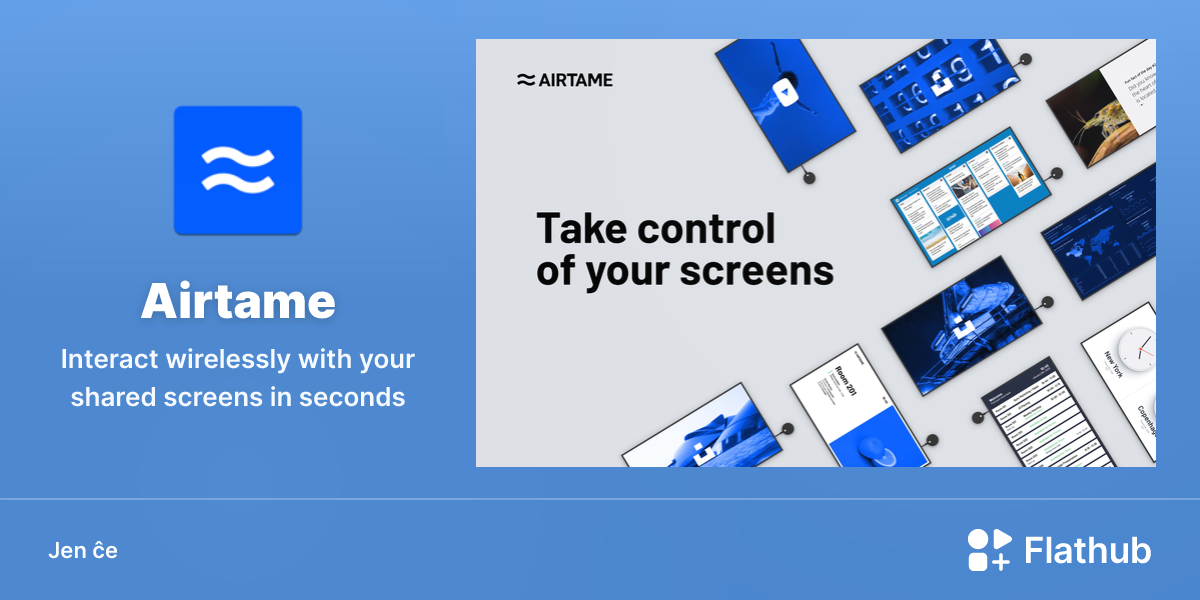 Instali Airtame sur Linux | Flathub