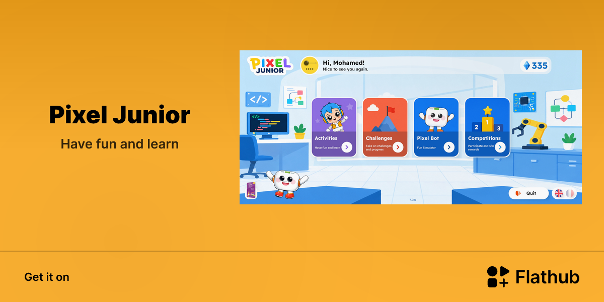 Install Pixel Junior on Linux | Flathub