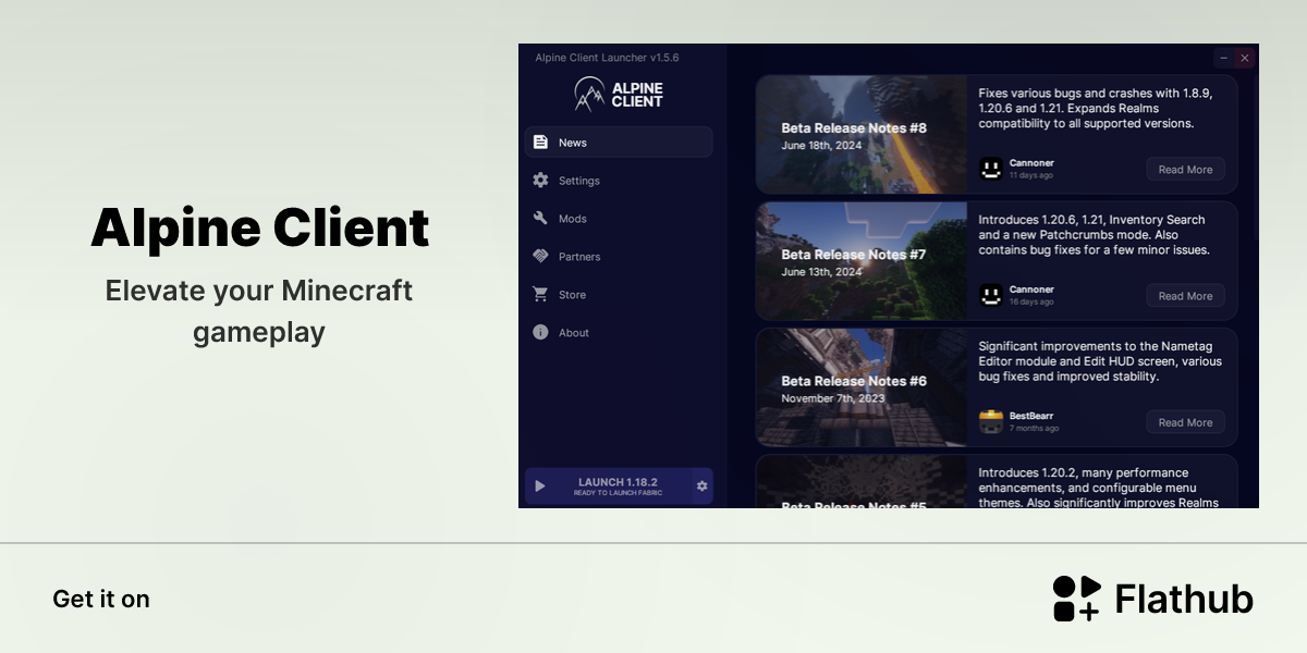 Install Alpine Client on Linux | Flathub