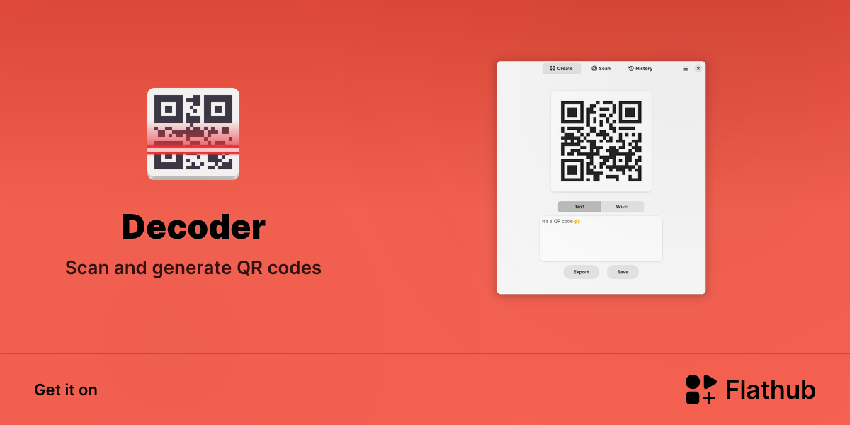 Install Decoder on Linux | Flathub