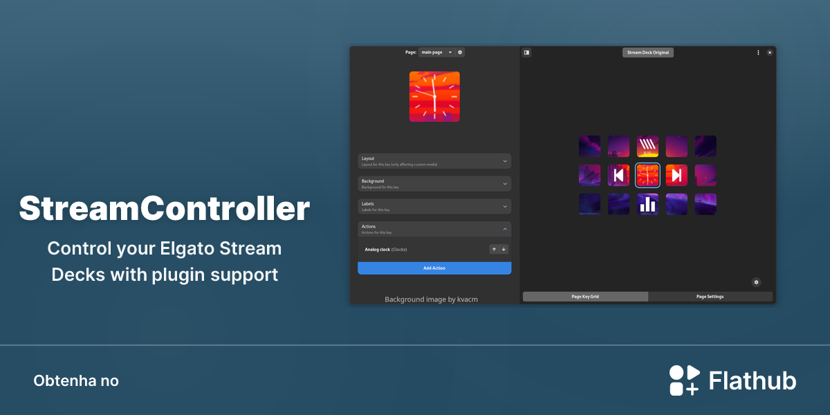 Instalar StreamController no Linux | Flathub