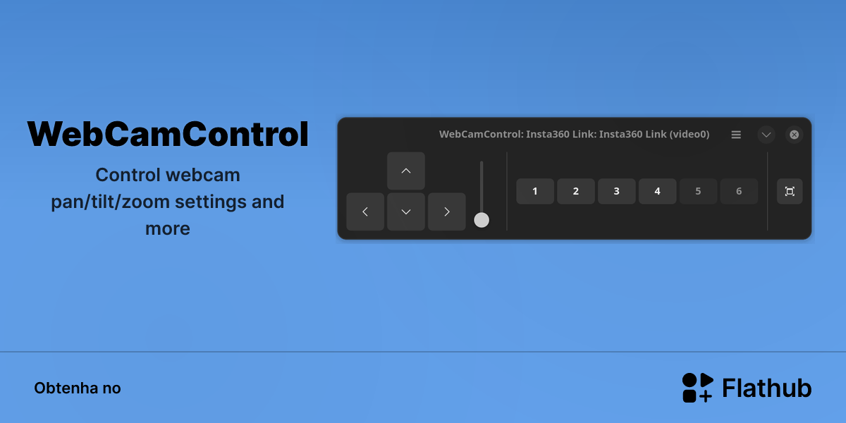 Instalar WebCamControl no Linux | Flathub