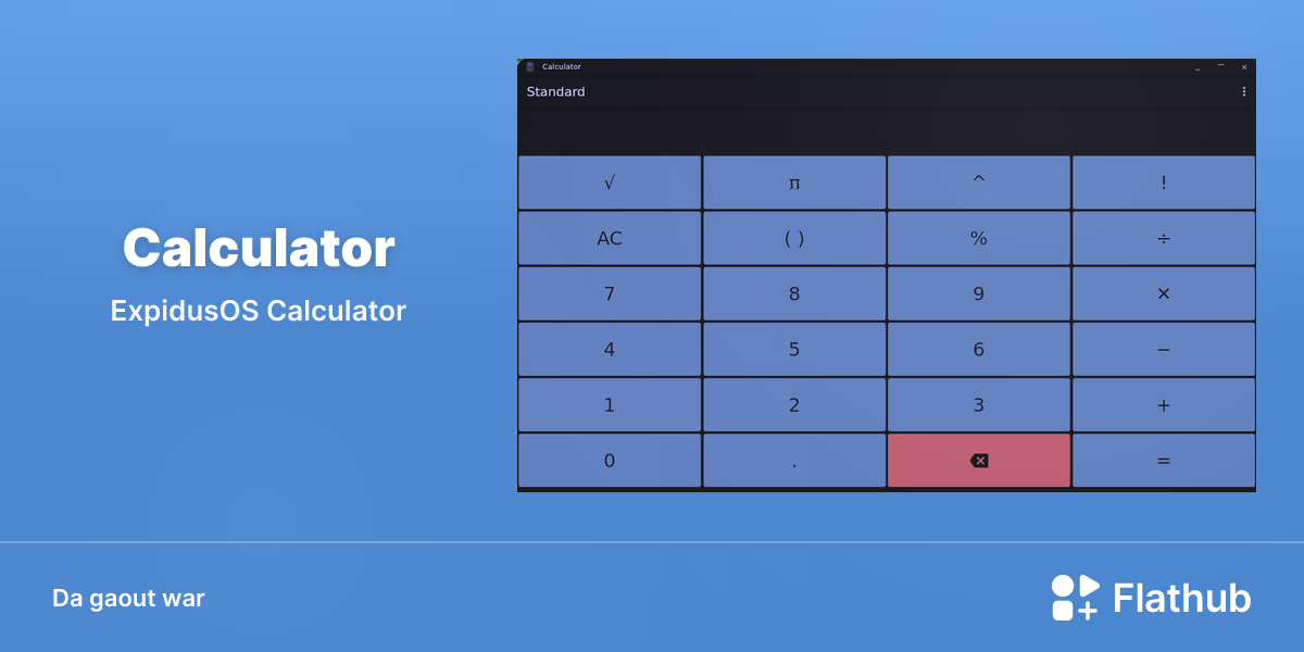 Staliañ Calculator war Linux | Flathub