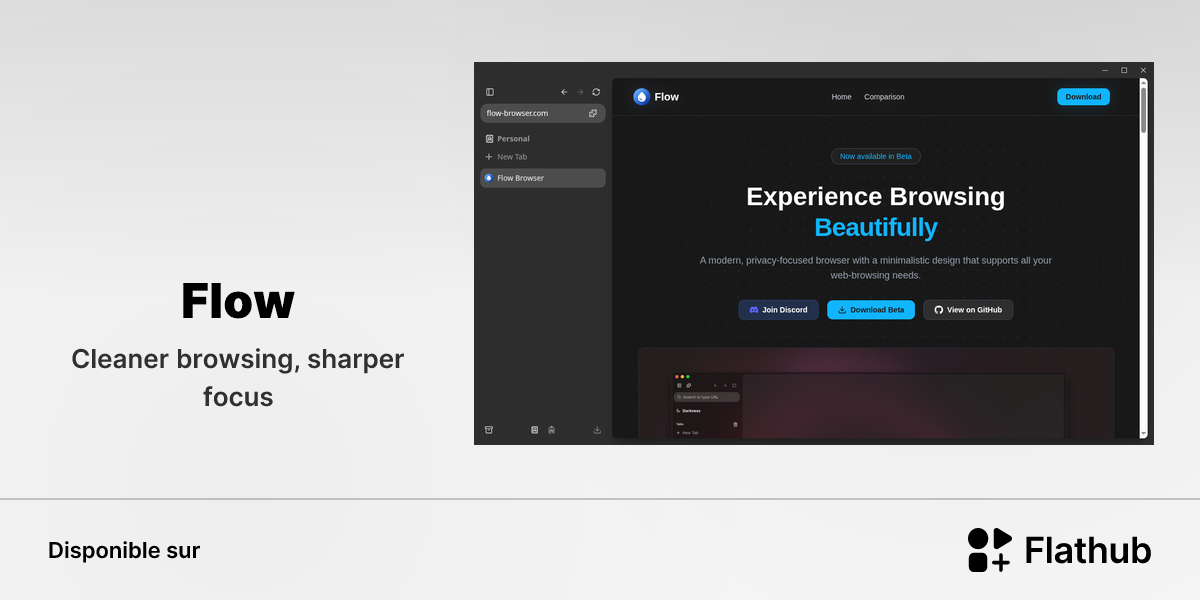 Installer Flow sur Linux | Flathub