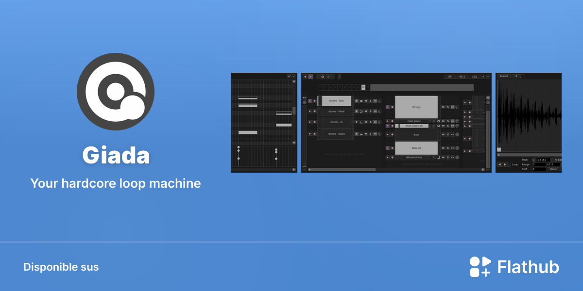 Installar Giada sus Linux | Flathub