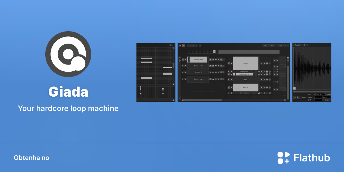 Instalar Giada no Linux | Flathub