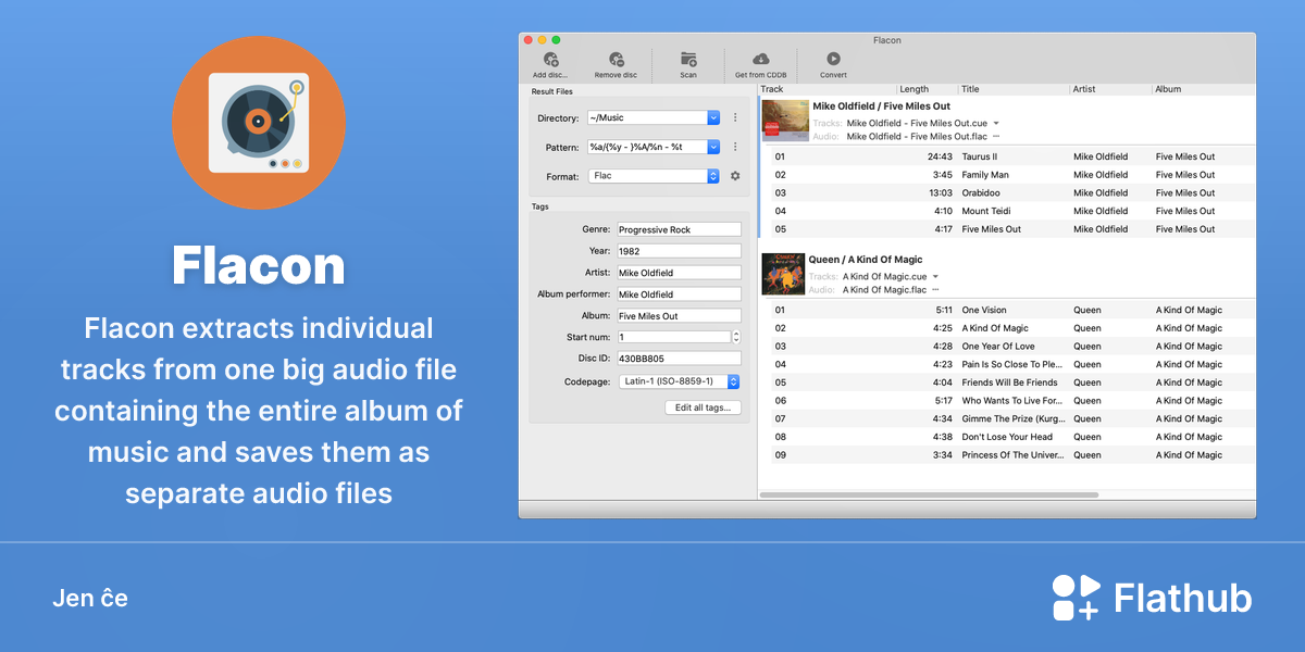 Instali Flacon sur Linux | Flathub