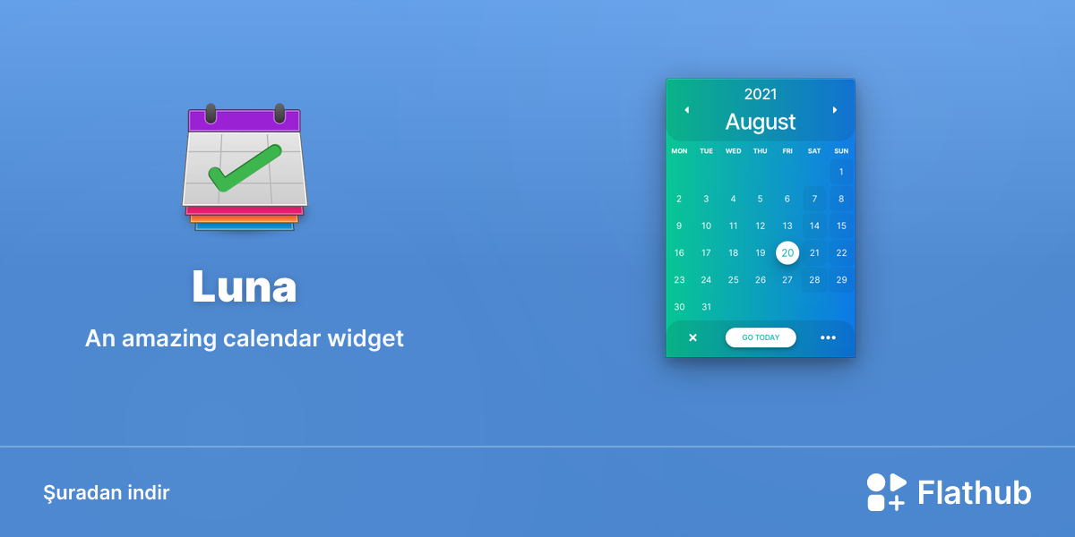 Luna uygulamasını Linux'ta kur | Flathub