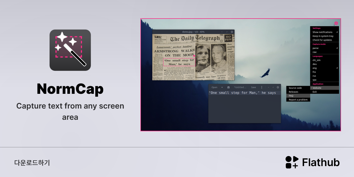 Install NormCap on Linux | Flathub