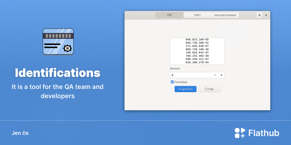 Instali Identifications sur Linux | Flathub