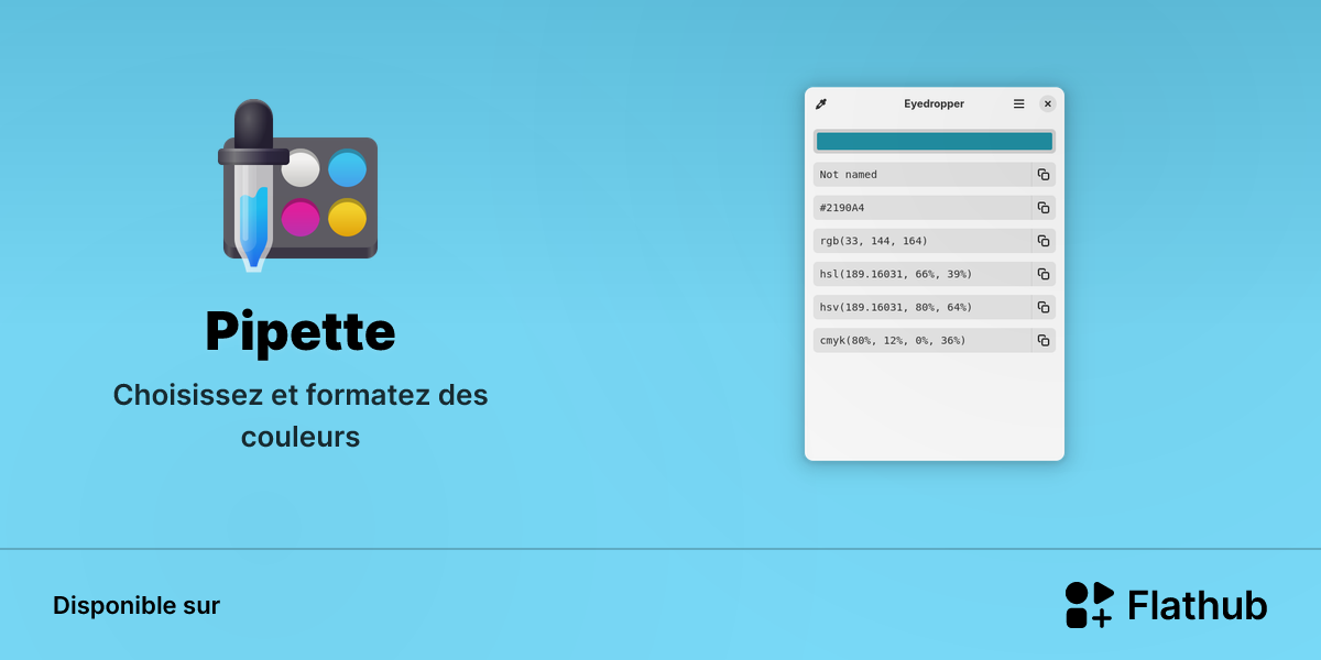Installer Pipette sur Linux | Flathub