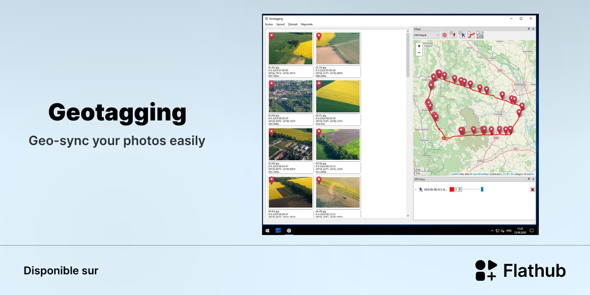 Installer Geotagging sur Linux | Flathub