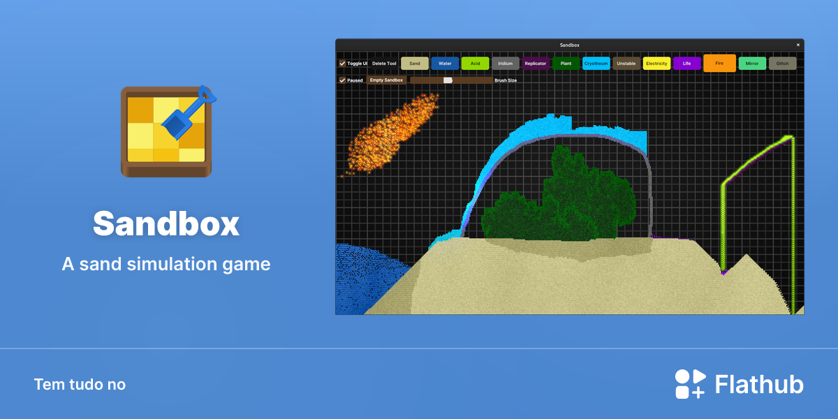 Instalar Sandbox no Linux | Flathub