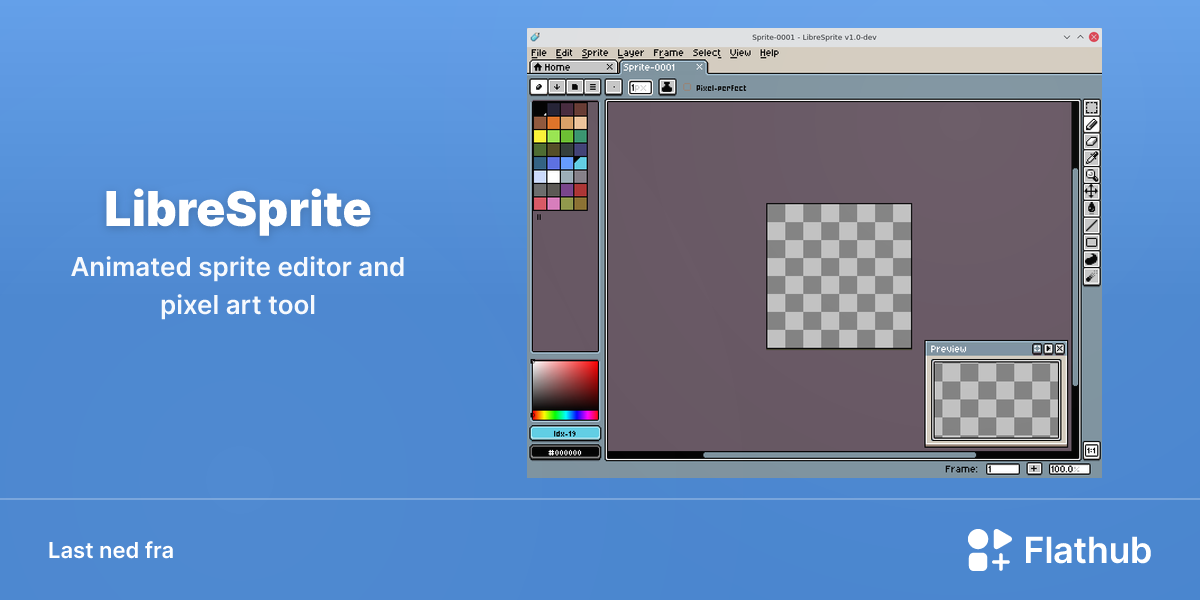 Installer LibreSprite på Linux | Flathub