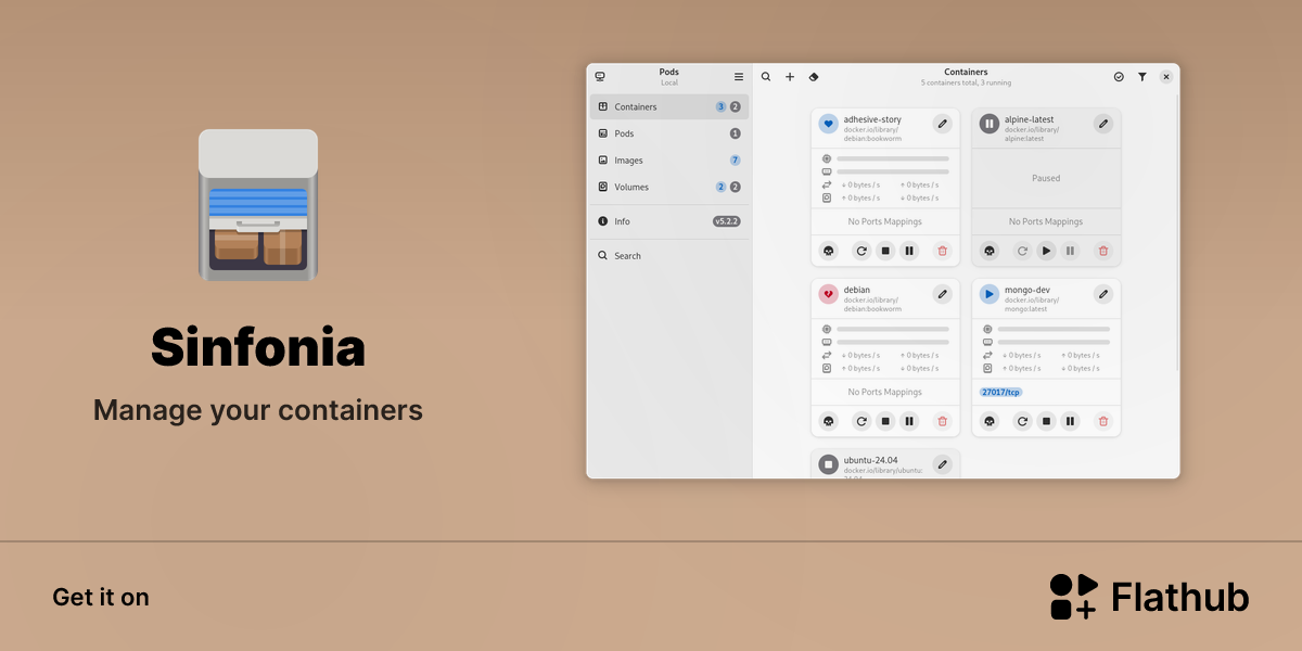 Install Sinfonia on Linux | Flathub