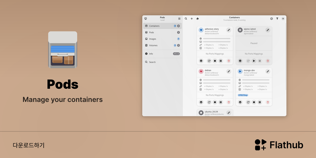 Install Pods on Linux | Flathub