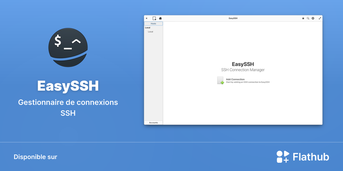 Installer EasySSH sur Linux | Flathub