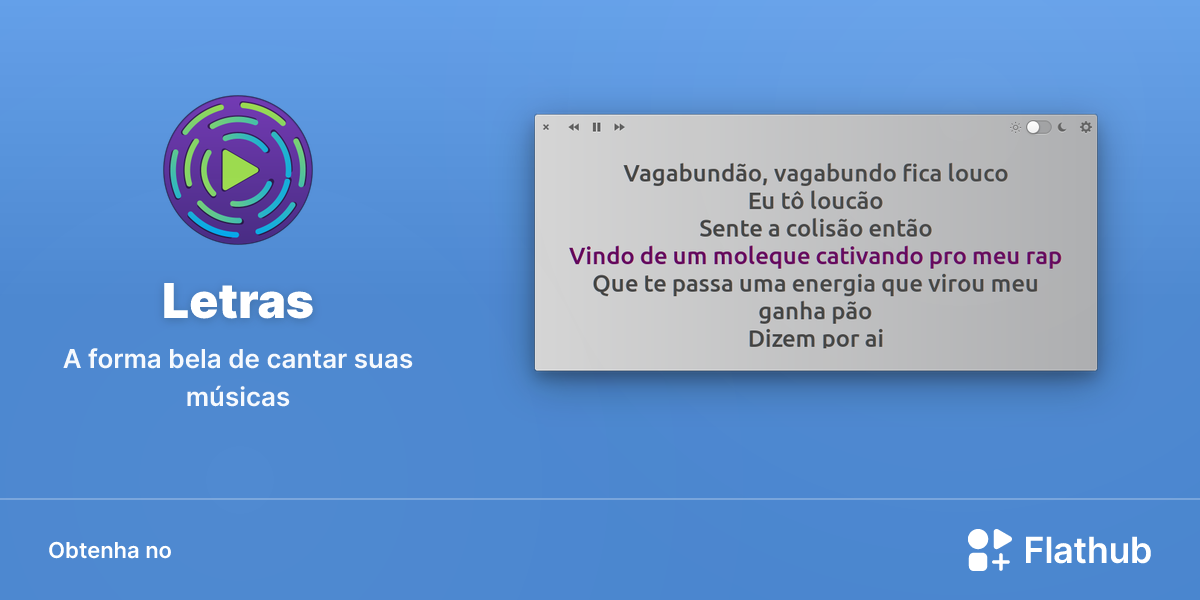 Instalar Letras no Linux | Flathub