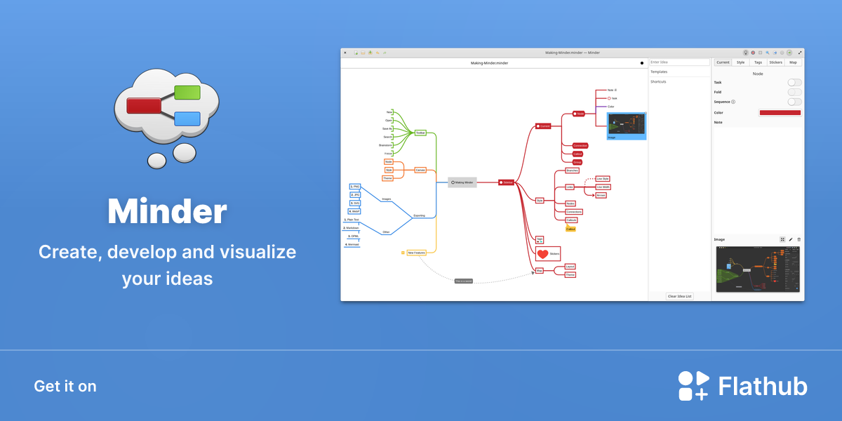 Install Minder on Linux | Flathub