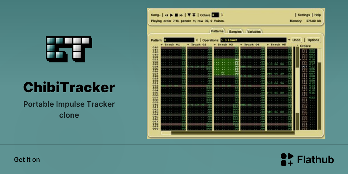 Install ChibiTracker on Linux | Flathub