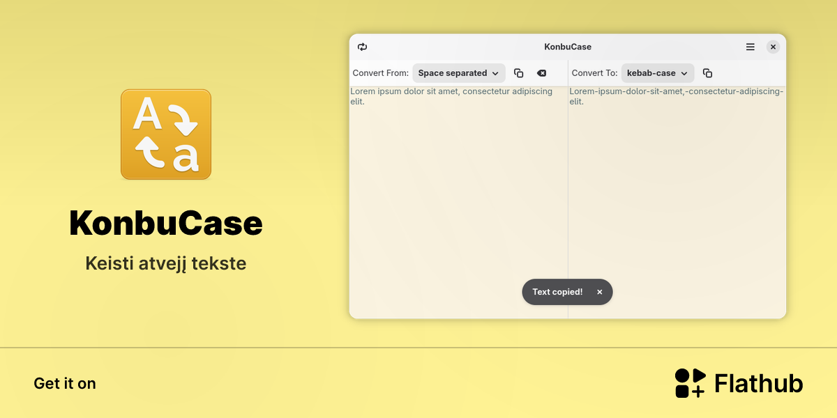Install KonbuCase on Linux | Flathub