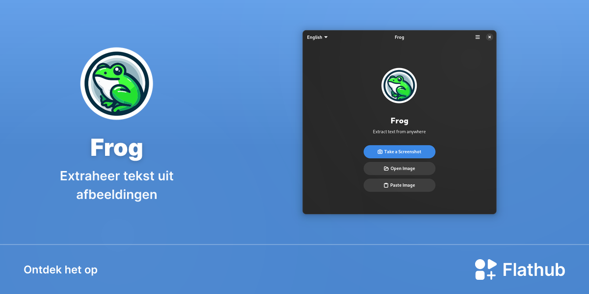 Installeer Frog op Linux | Flathub