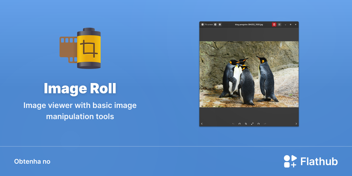 Instalar Image Roll no Linux | Flathub