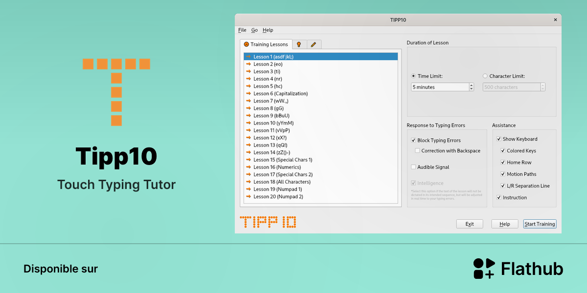 Installer Tipp10 sur Linux | Flathub