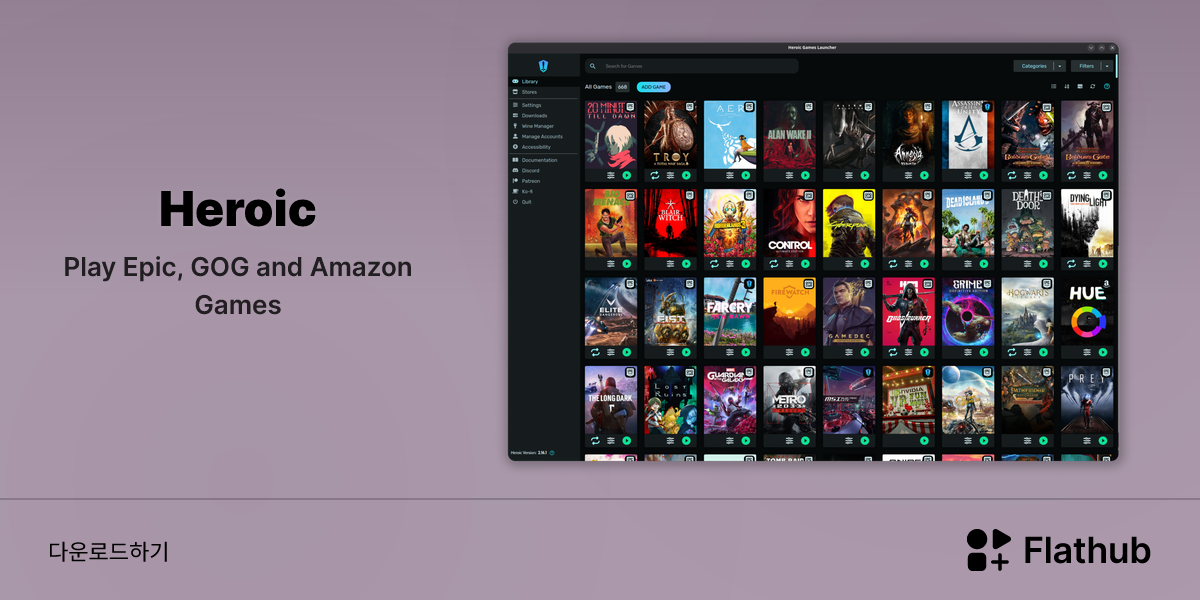 Install Heroic on Linux | Flathub