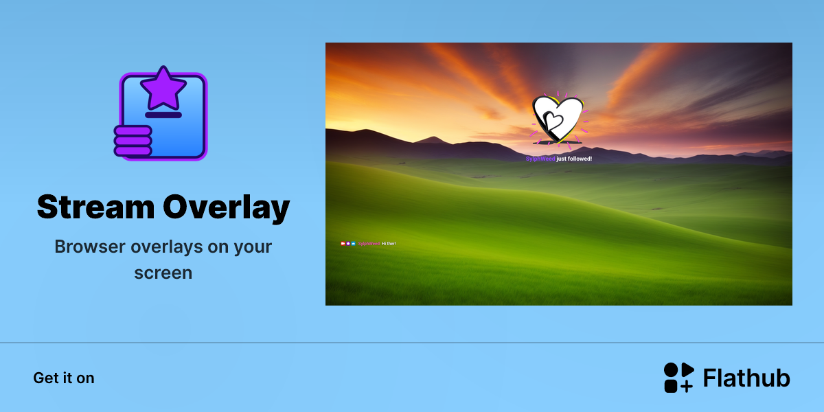 Install Stream Overlay on Linux | Flathub