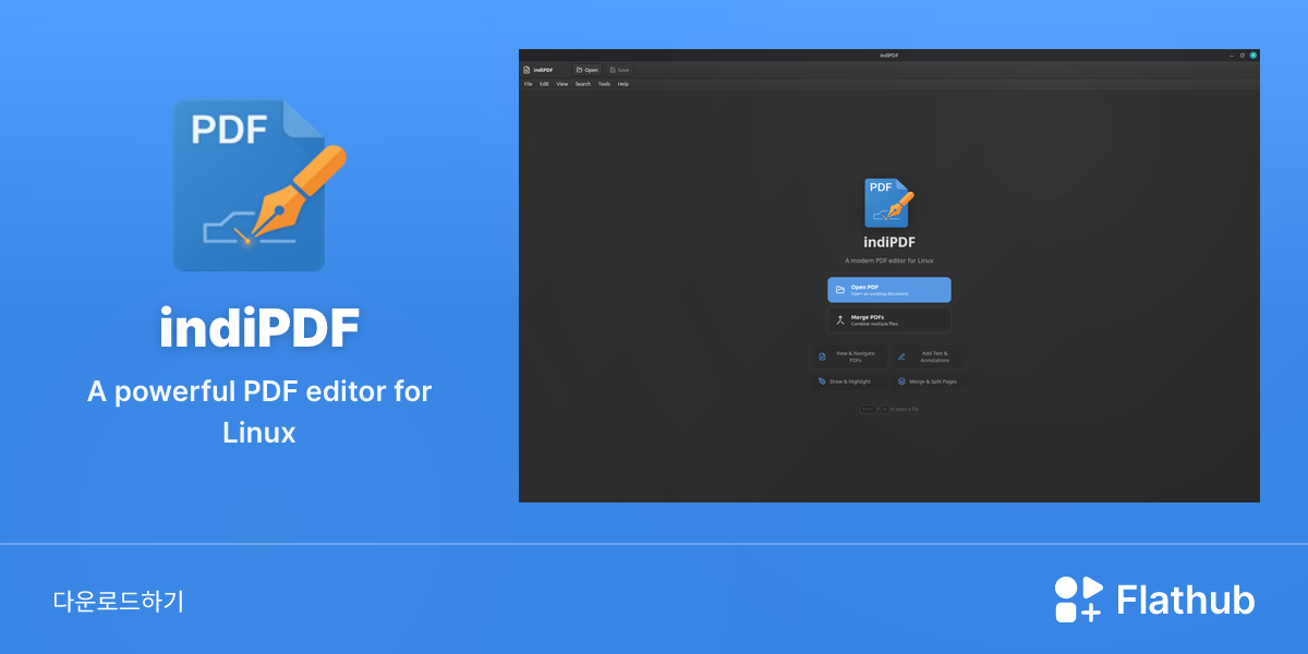 Install indiPDF on Linux | Flathub