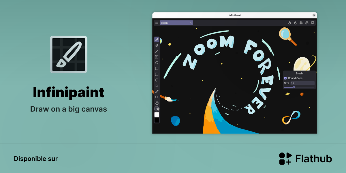 Installer Infinipaint sur Linux | Flathub
