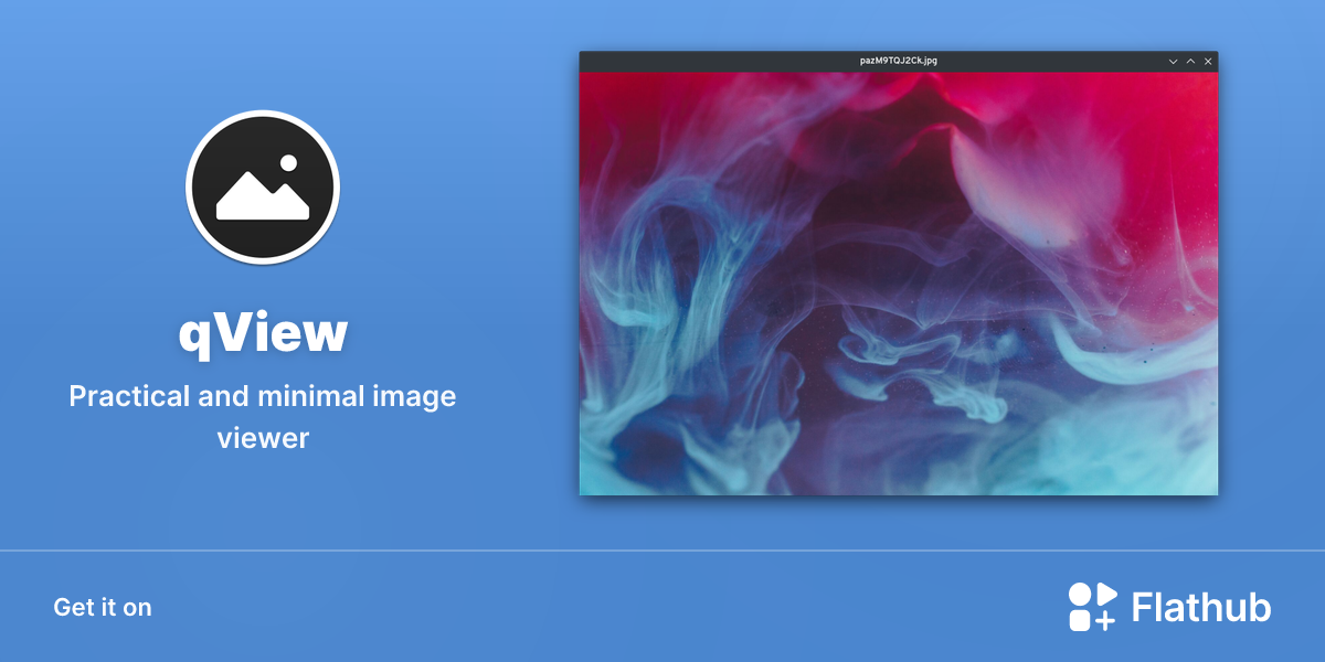 Install qView on Linux | Flathub