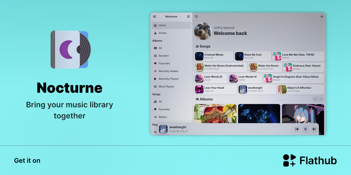 Install Nocturne on Linux | Flathub