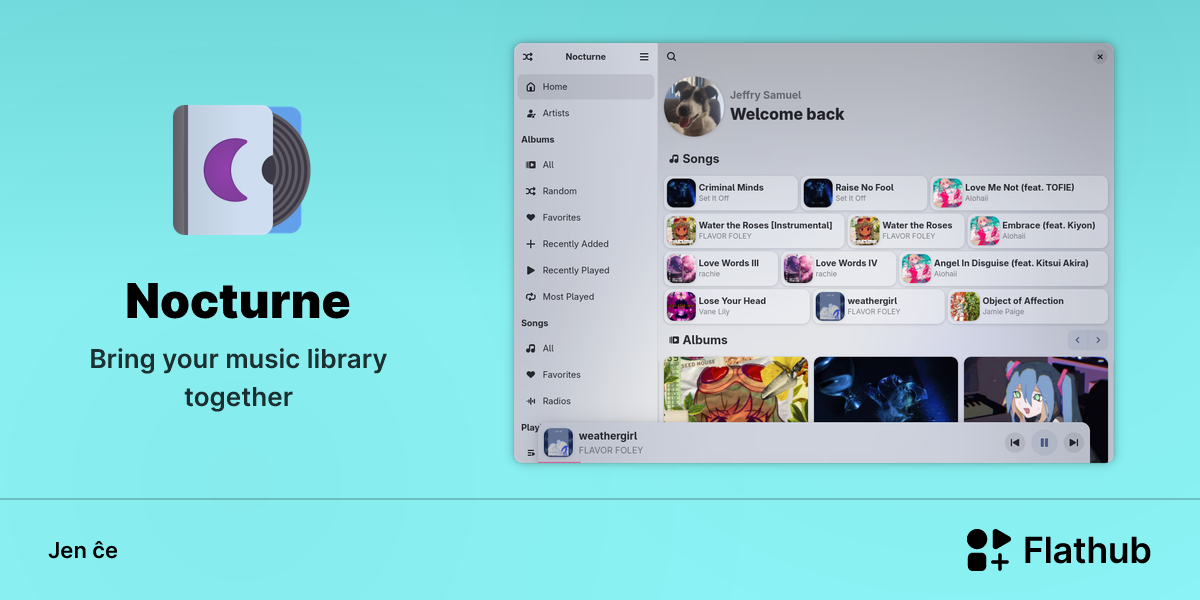 Instali Nocturne sur Linux | Flathub
