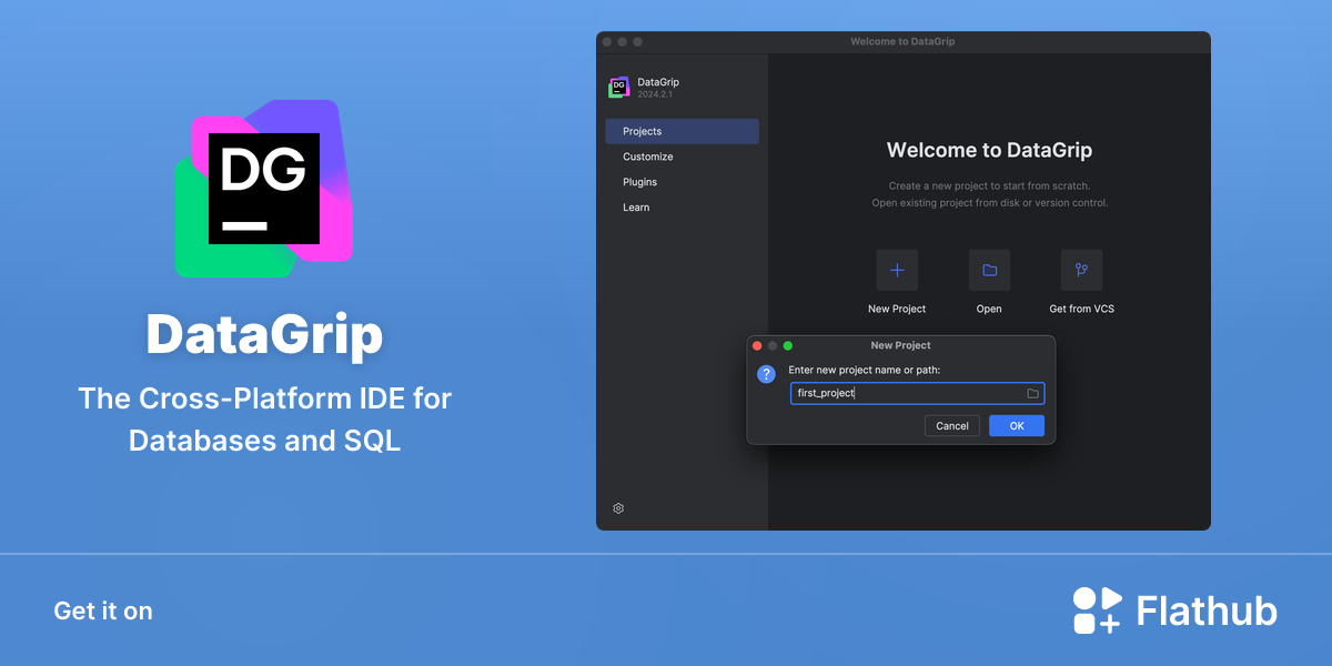 Install DataGrip on Linux | Flathub