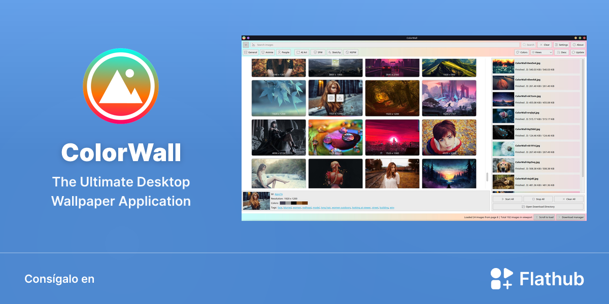 Instalar ColorWall en Linux | Flathub