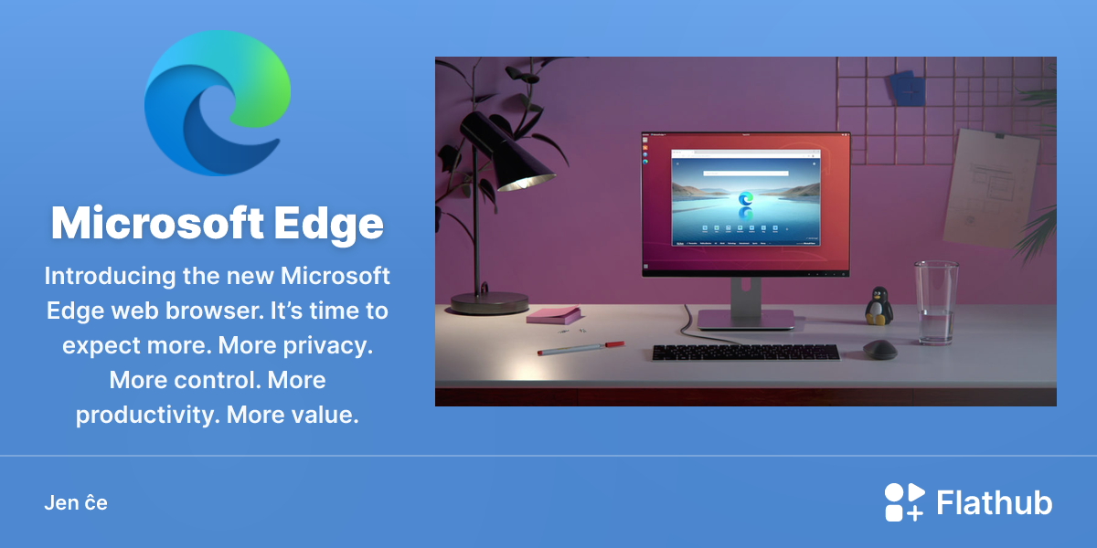 Instali Microsoft Edge sur Linux | Flathub