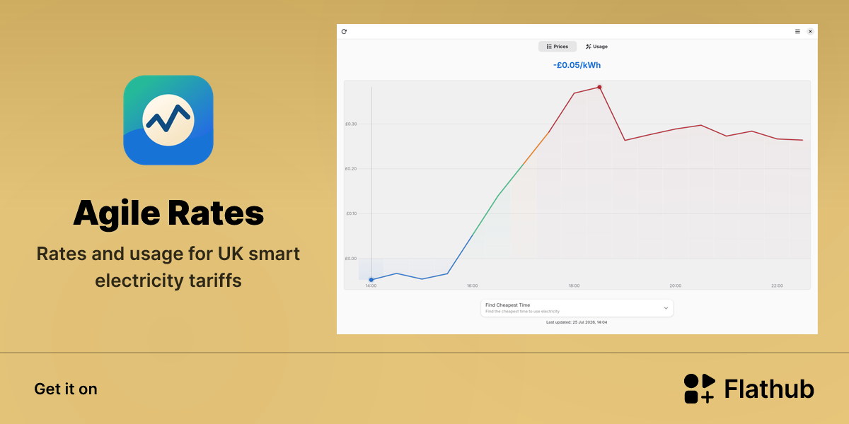 Install Octopus Agile Prices on Linux | Flathub