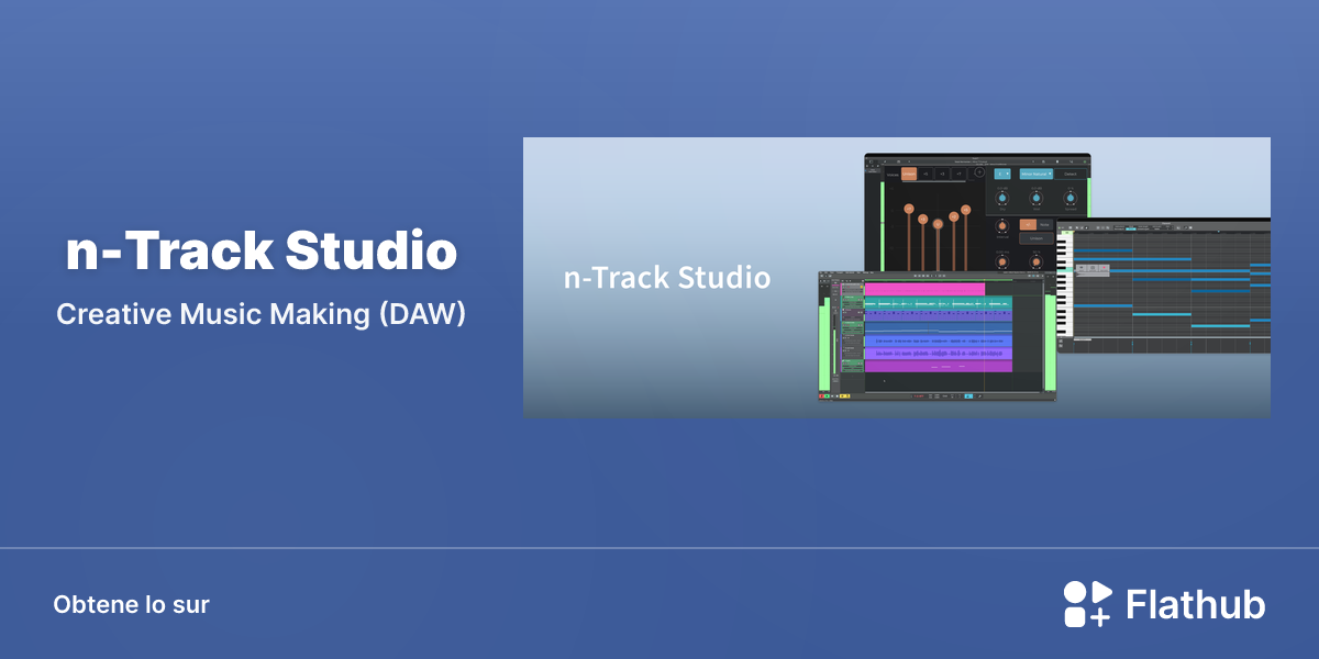Installar n-Track Studio sur Linux | Flathub